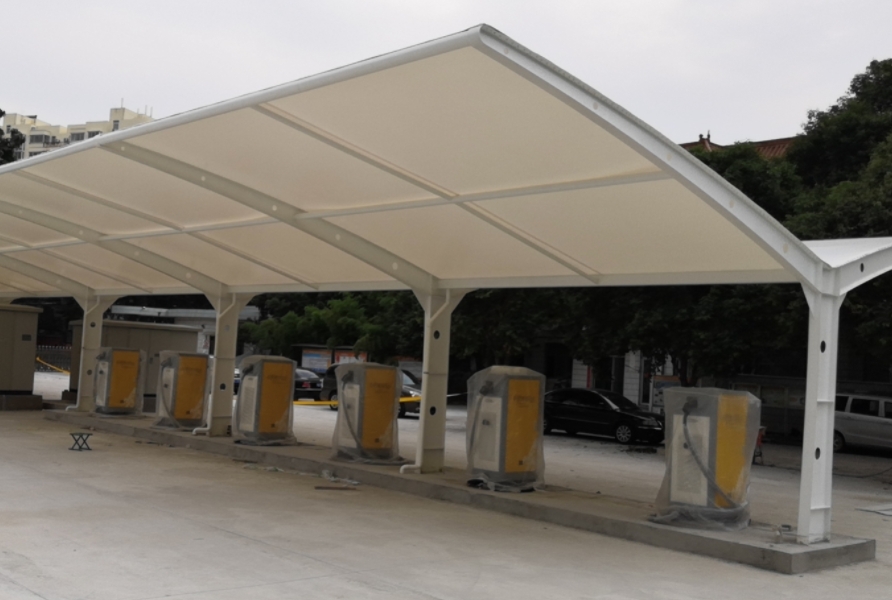 充電樁車棚翻新方案怎么做？